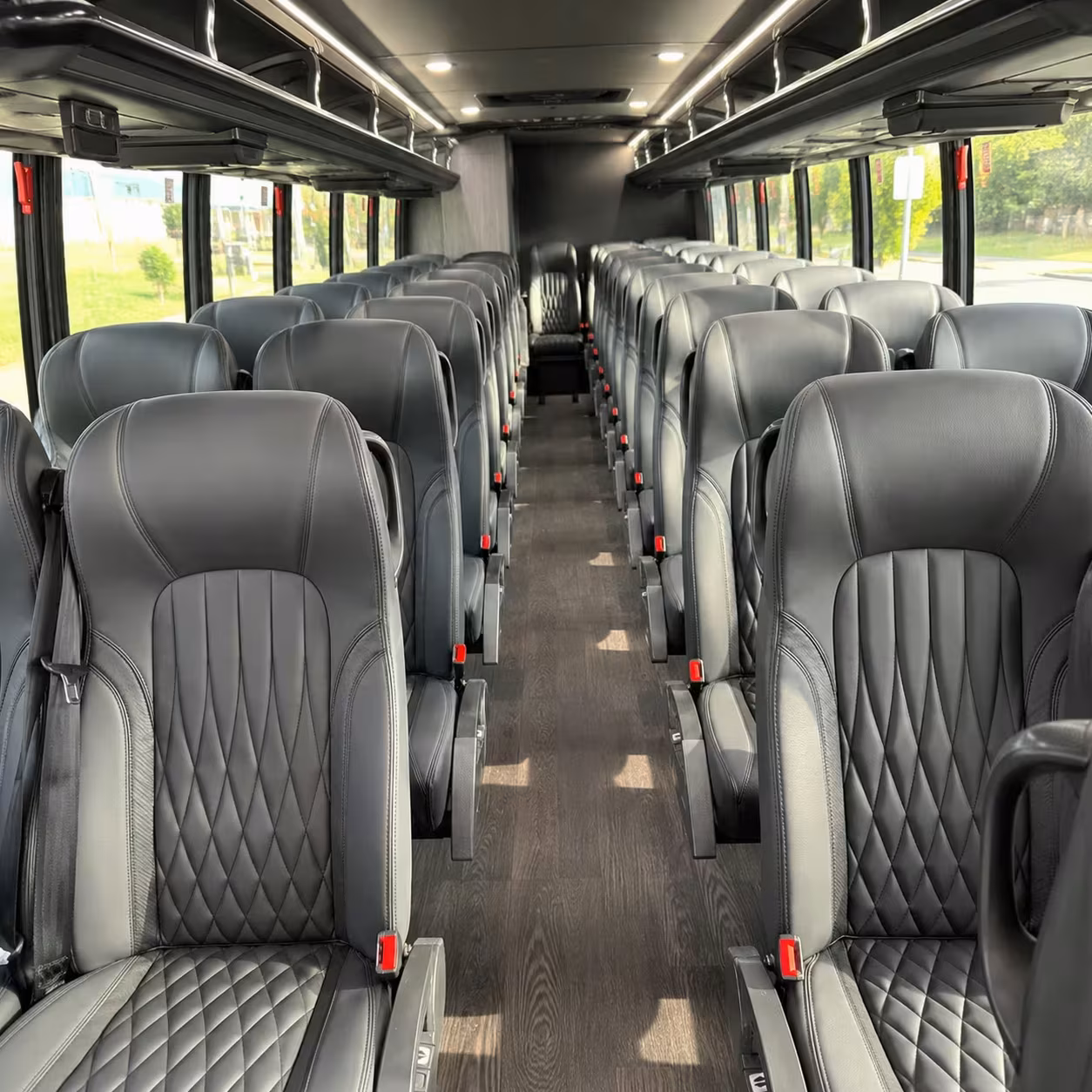 35 passenger minibus inside