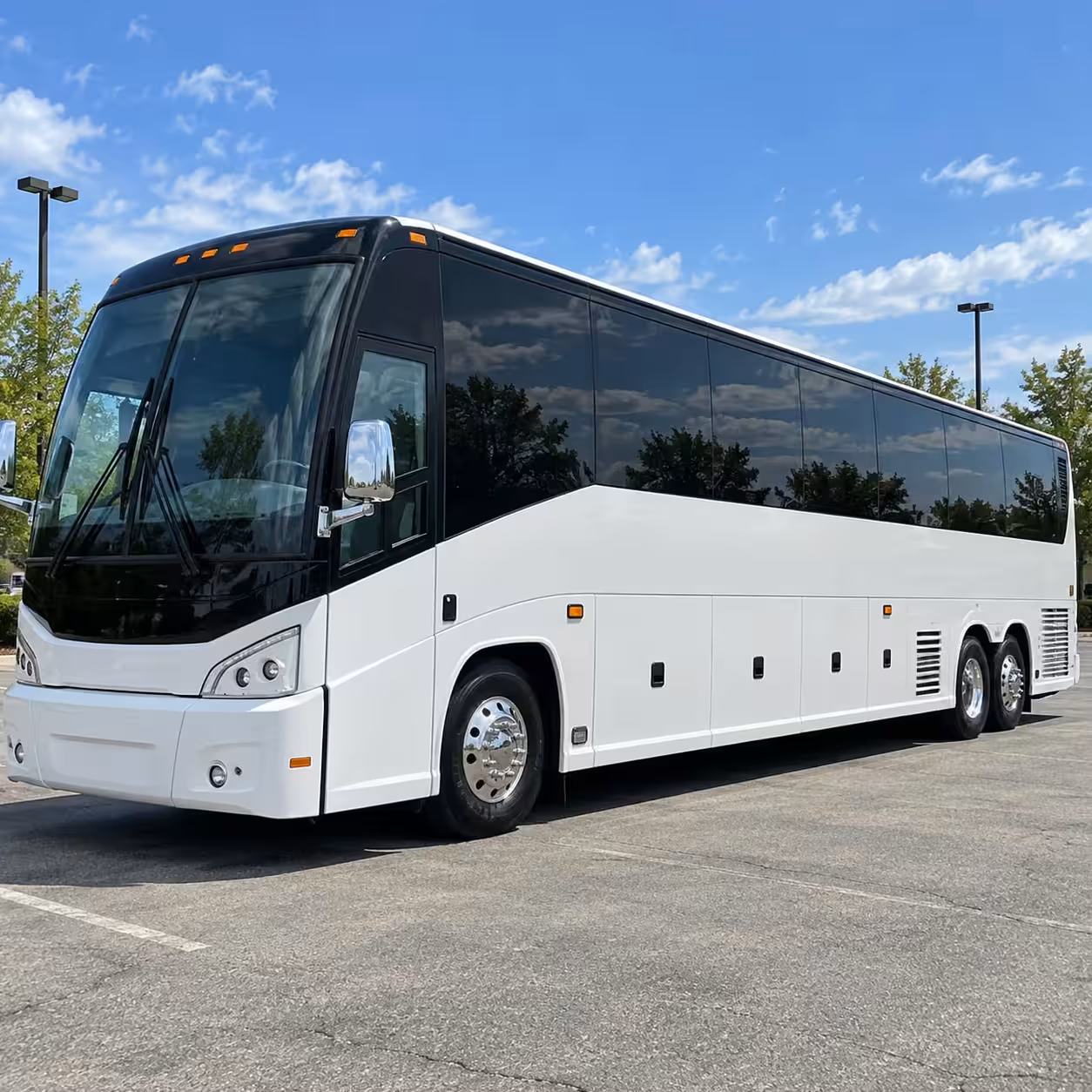 charter buses for large pasadena prom groups traveling together
