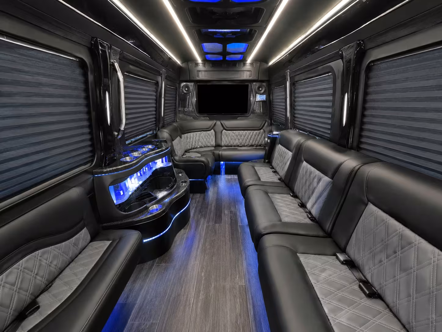 corporate concert bus rentals for pasadena team outings