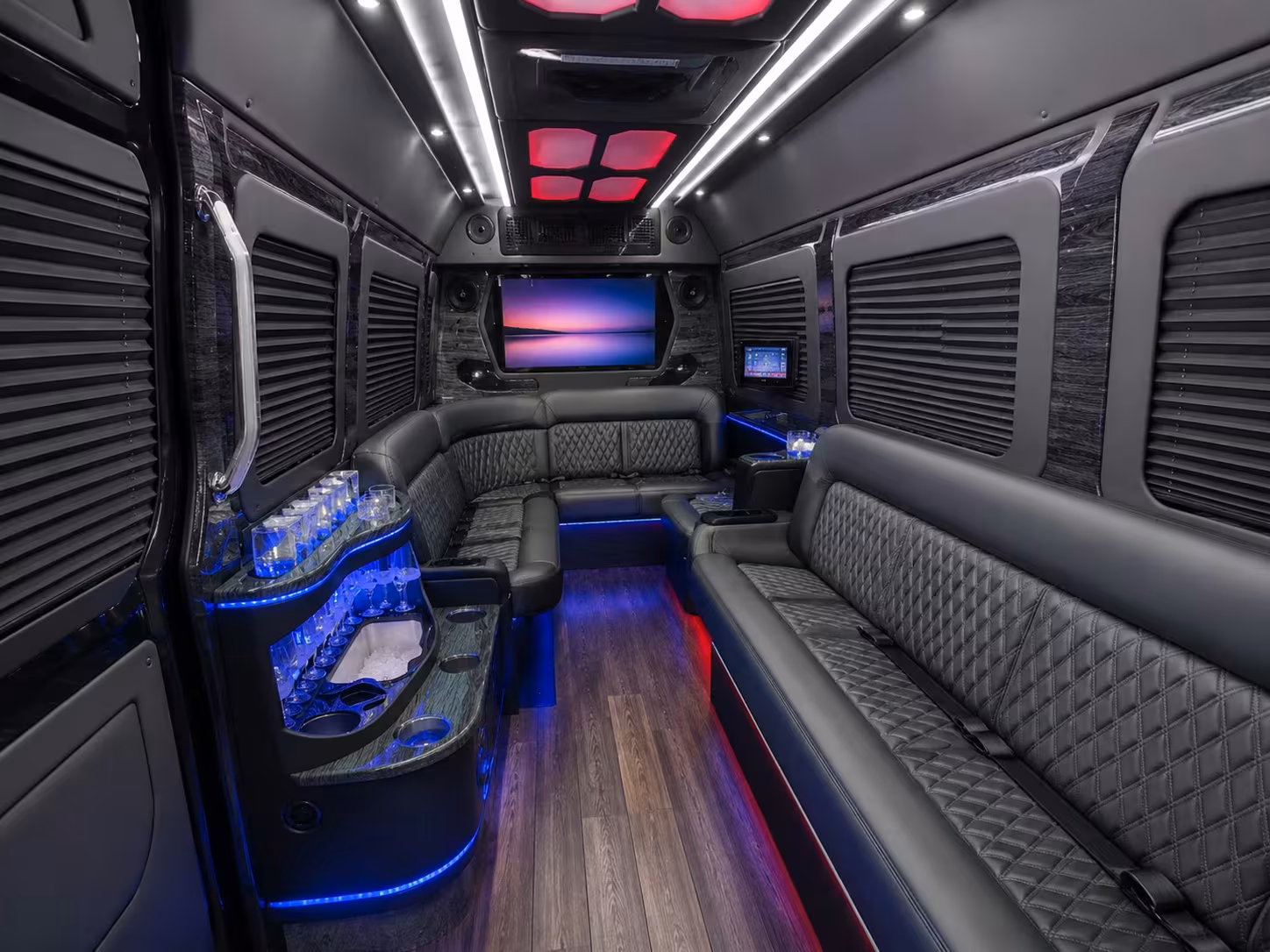 long distance military and government bus rentals from pasadena