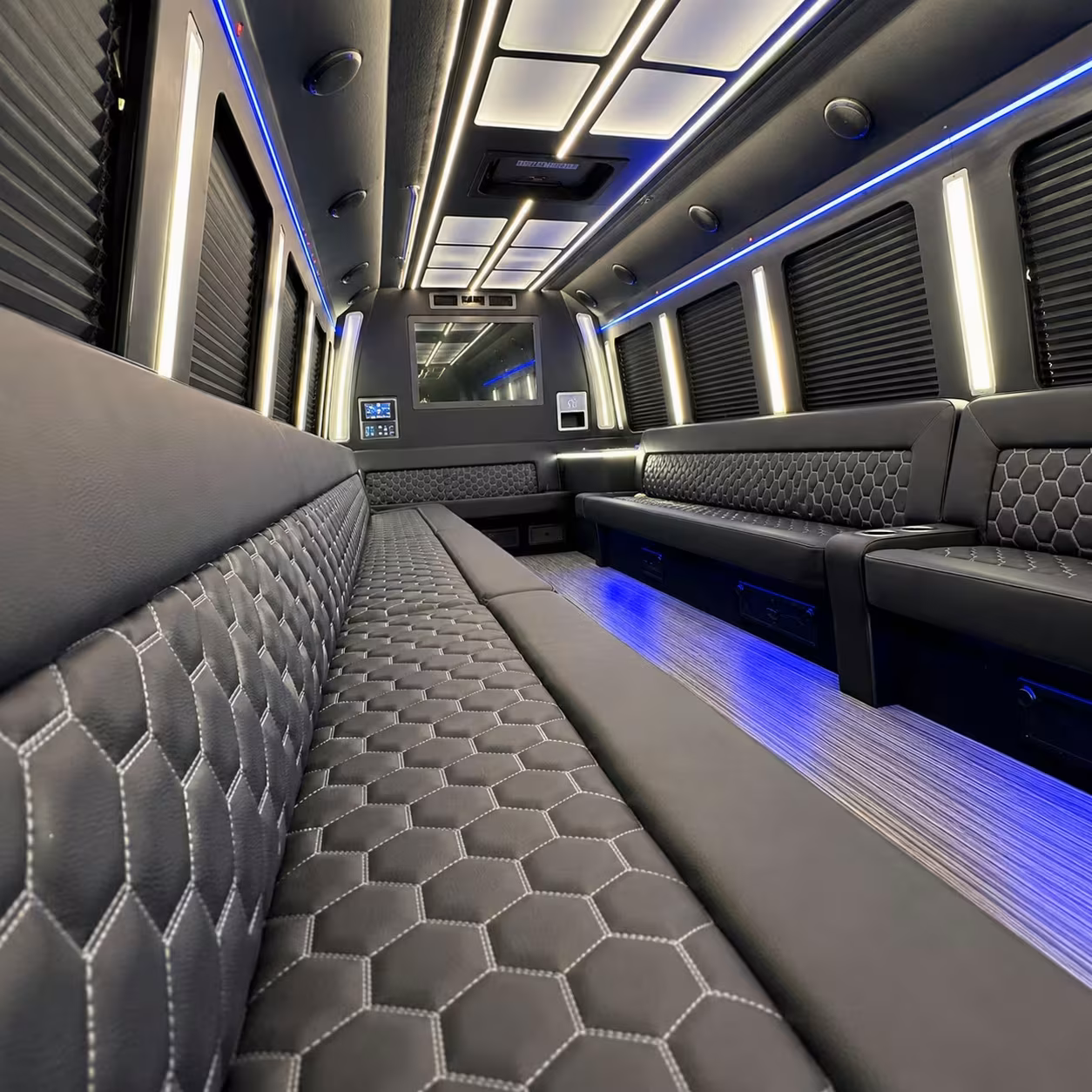 party bus interior