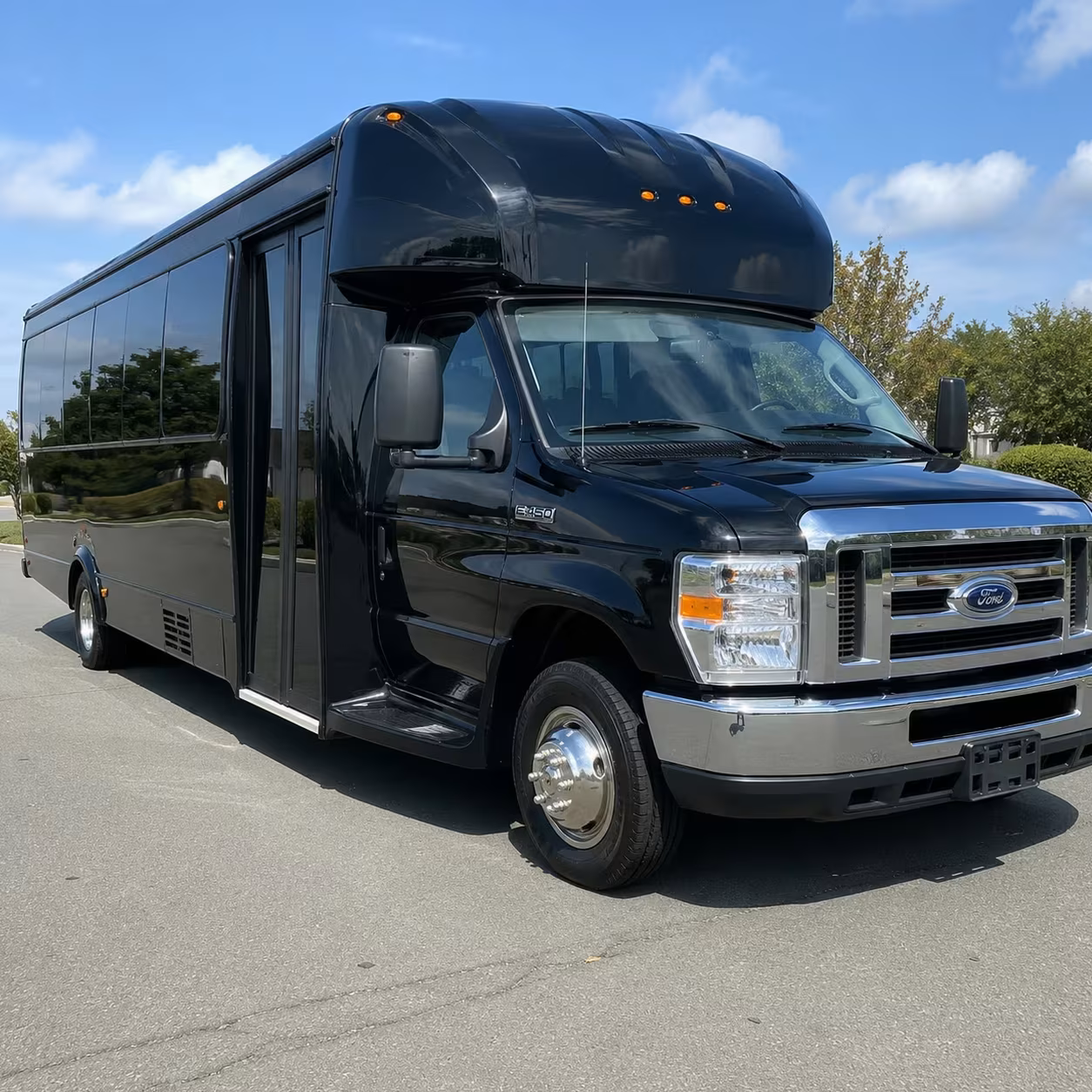 pasadena party bus transportation for bachelorette concert nights