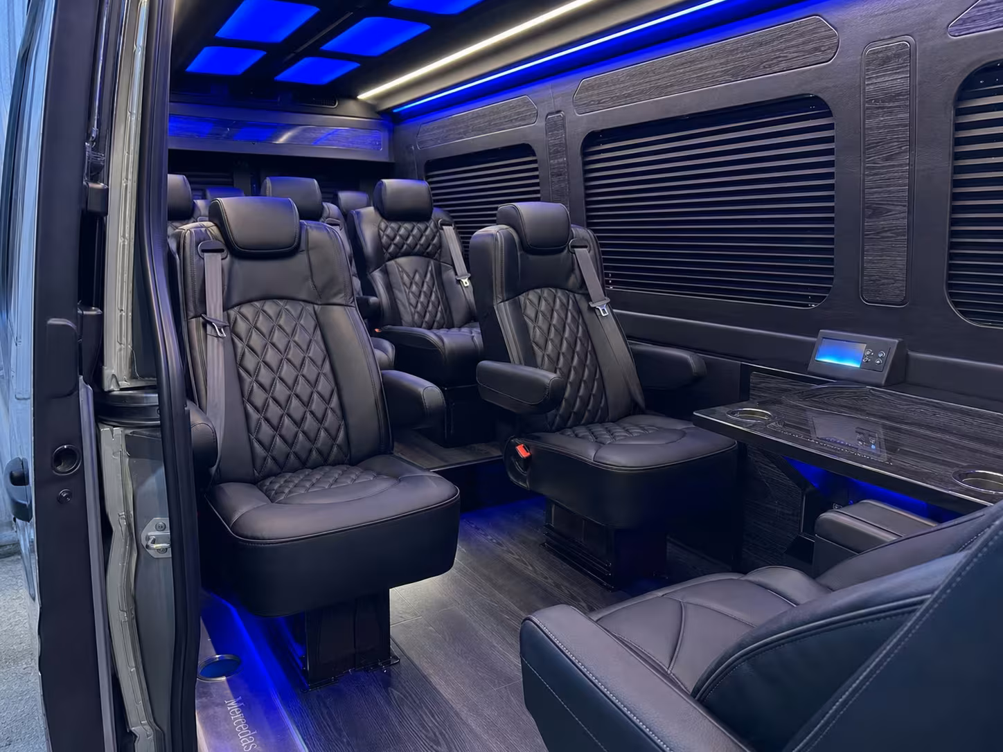 sprinter van transportation for groups and events across pasadena