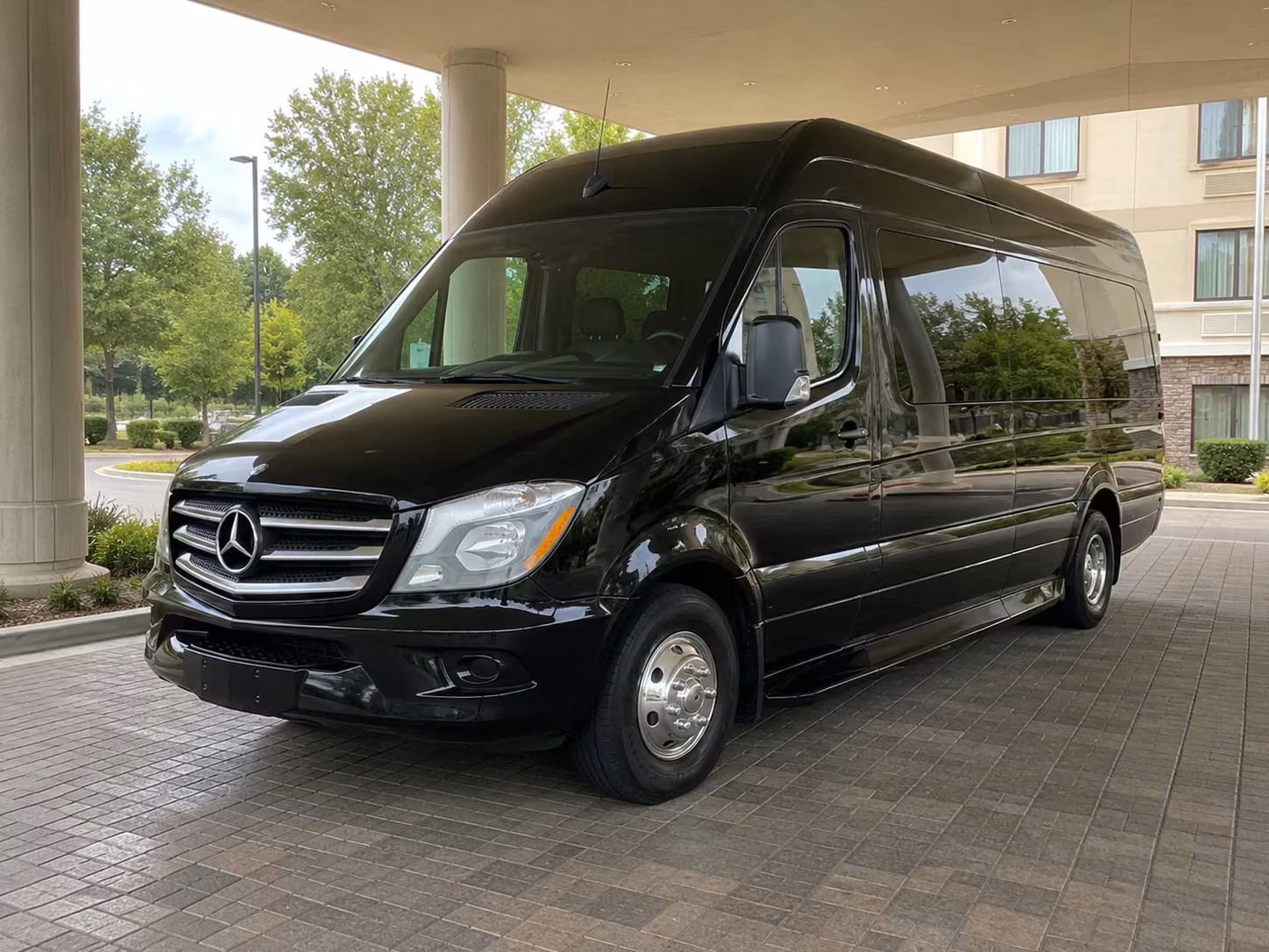sprinter van with driver